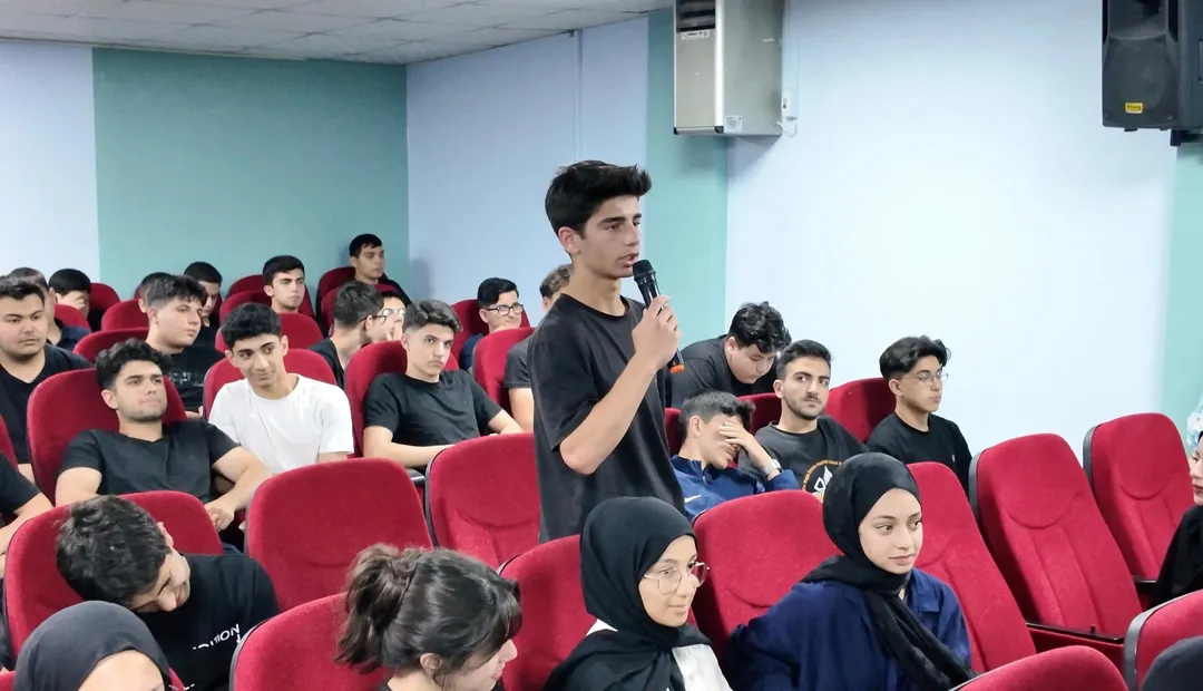 Kaymakam Aksu, İmam Hatip Lisesi Öğrencileriyle Buluştu (3)