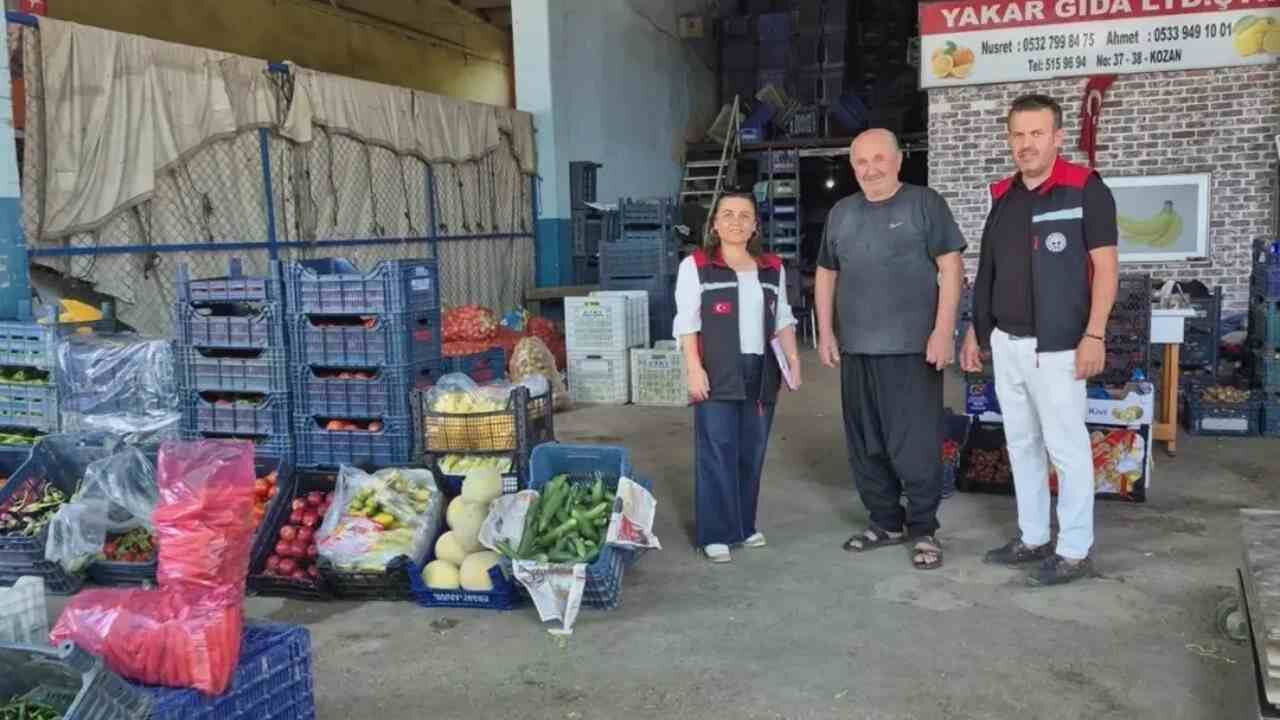 Kozan’da Tufi̇s Kapsamında Market Ve Hal Denetimi (4)