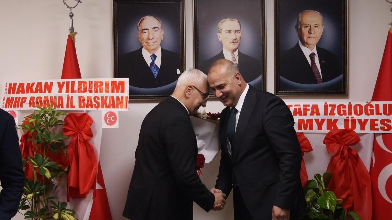 Mhp Seyhan'da Devir Teslim Turgut Bağdağı Görevi Devraldı