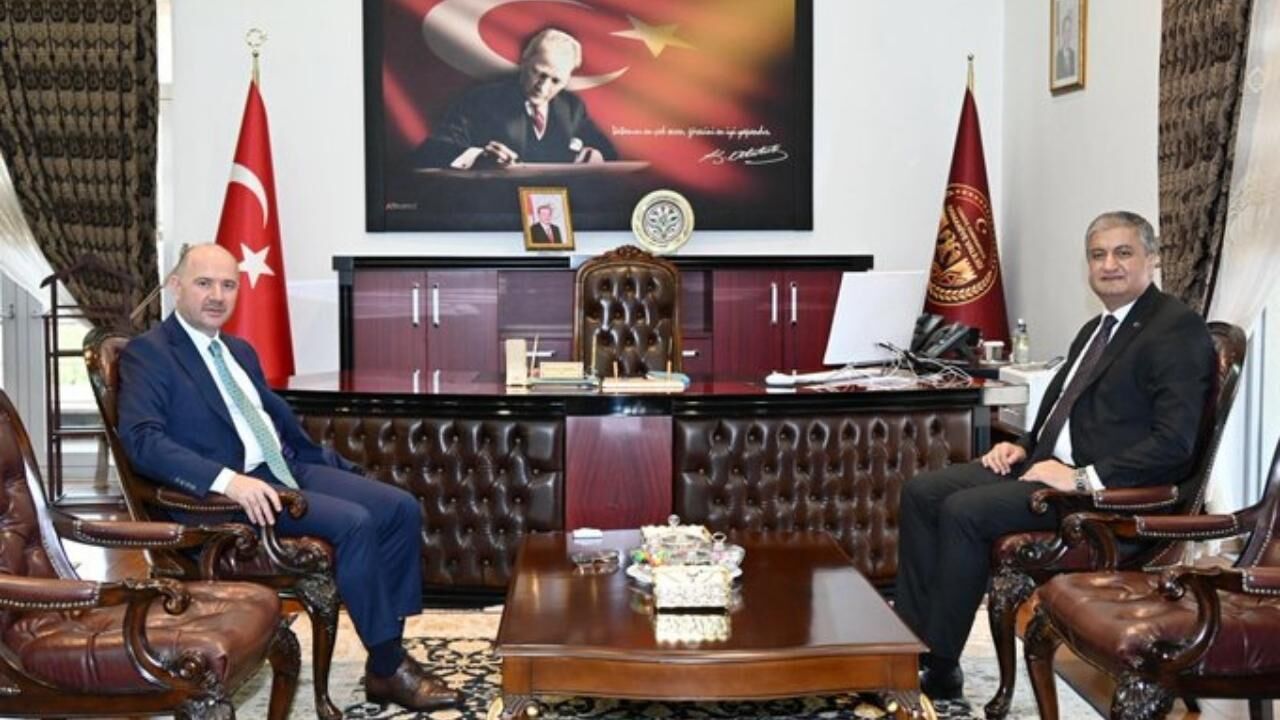 Mustafa Yavuz Komşu Il Osmaniye'de Mevkidaşını Ziyaret Etti (1)