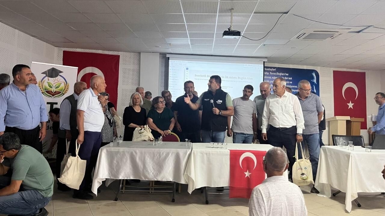 Saimbeyli'de Üreticilere Tarımsal Eğitim Desteği (1)
