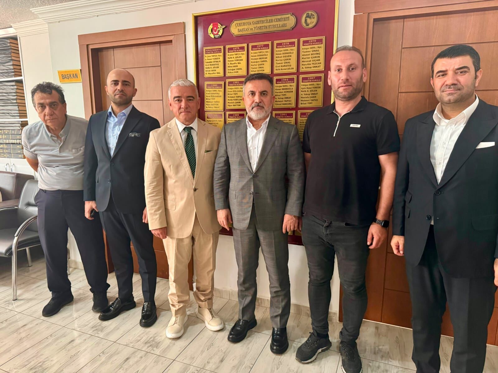 Tamer Dağlı'dan Çgc'nin Yeni Yönetimine Ziyaret (2)