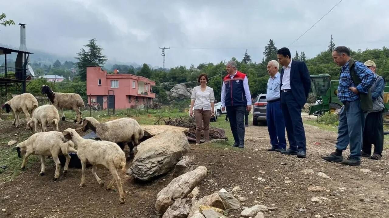 Torosların Eteklerinde Üreticiyle Buluştular