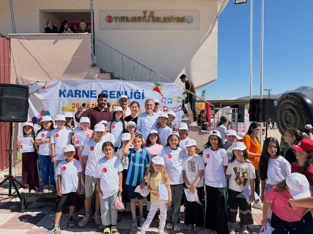 Tufanbeyli'de Çifte Mutluluk Çocuklara Karne Şenliği, Mahallelere Hizmet Müjdesi (3)