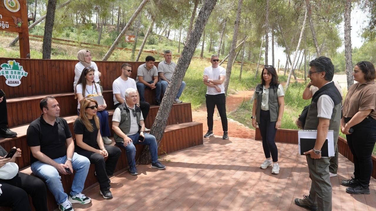 Üç Şehirden Gelen Heyet Adana Orman Okulu'nu Inceledi! (2)