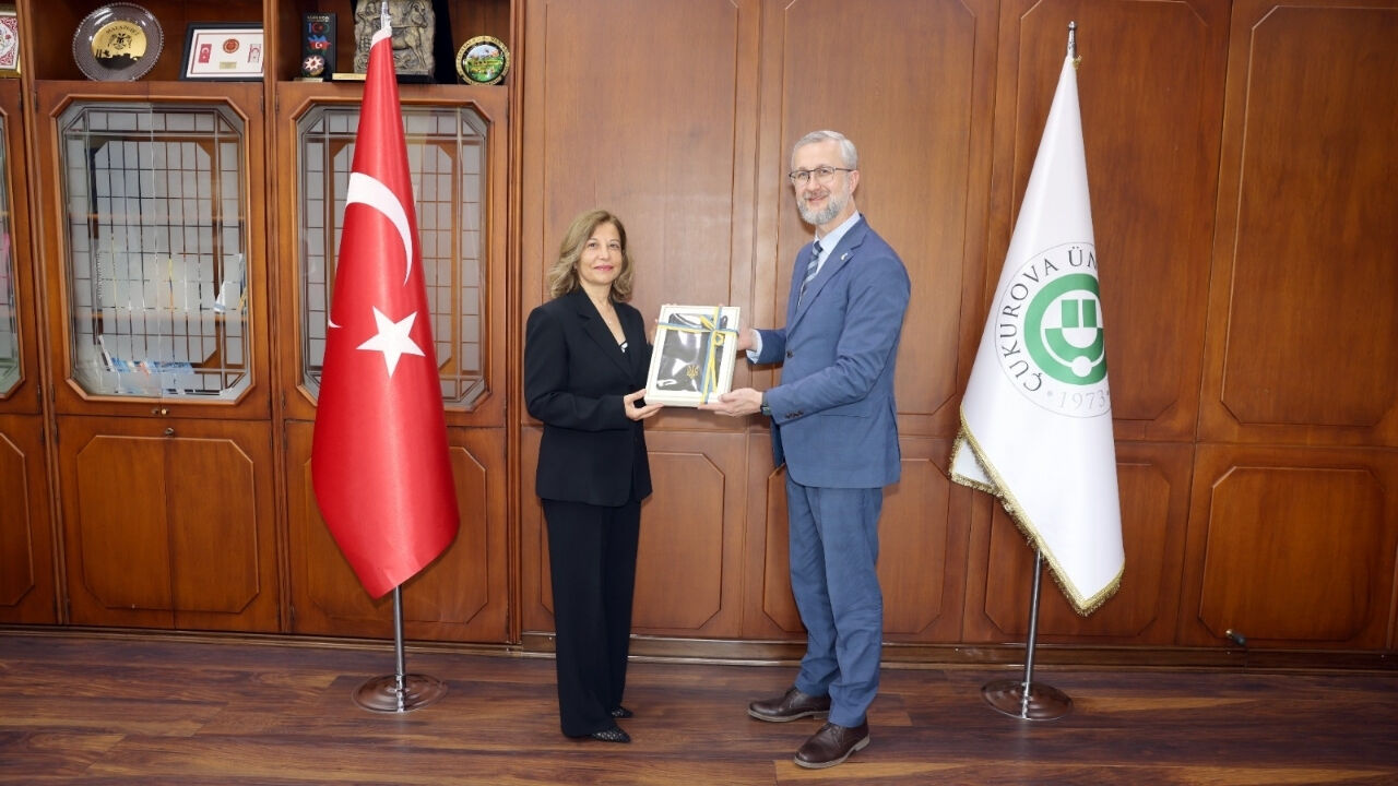 Ukrayna Büyükelçisi Çukurova Üniversitesi'ni Ziyaret Etti (1)