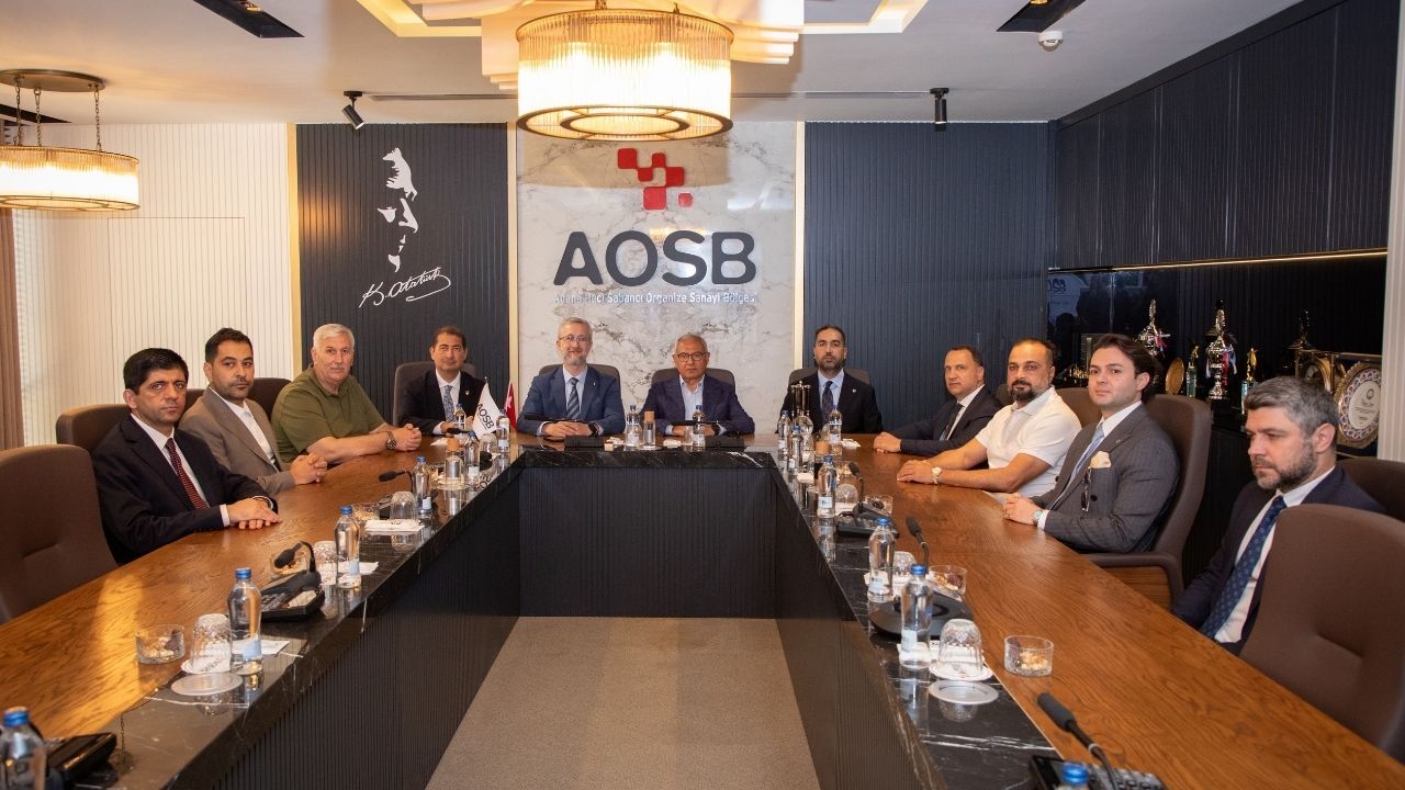 Ukrayna Büyükelçisi Dzhelialov’dan Aosb’ye Ziyaret