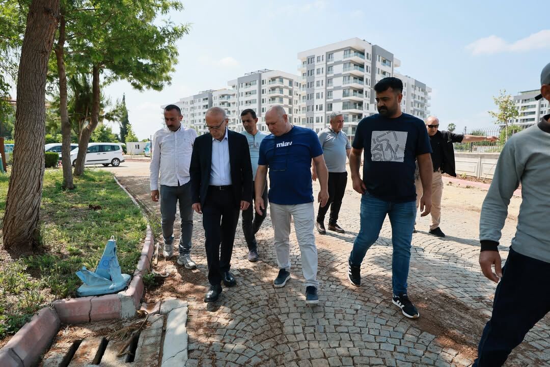 Yüreğir'de Modern Kent Görünümü Için Saha Çalışmaları Sürüyor (1)