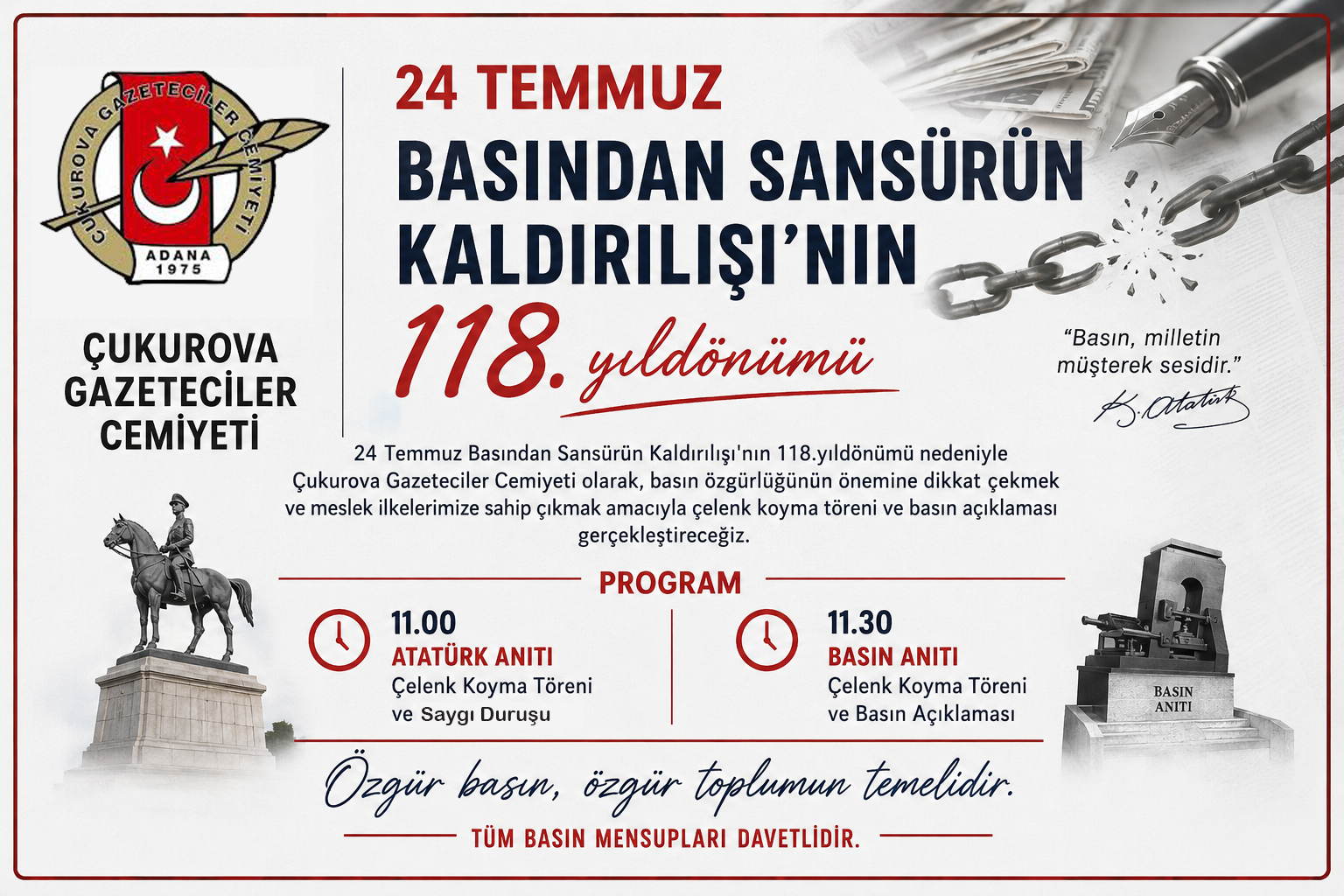 24 Temmuz Sansürün Kaldırılışının