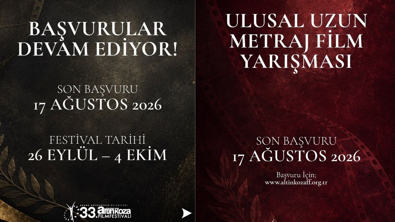 33. Uluslararası Altın Koza Film Festivali'nde Başvurular Sürüyor