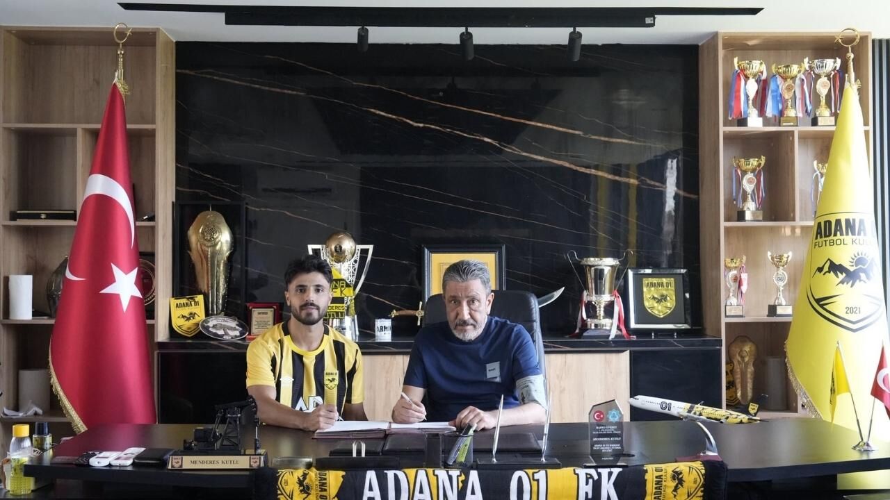 Adana 01 Fk, Erkan Sasa Ile 2 Yıllık Sözleşme Imzaladı (1)
