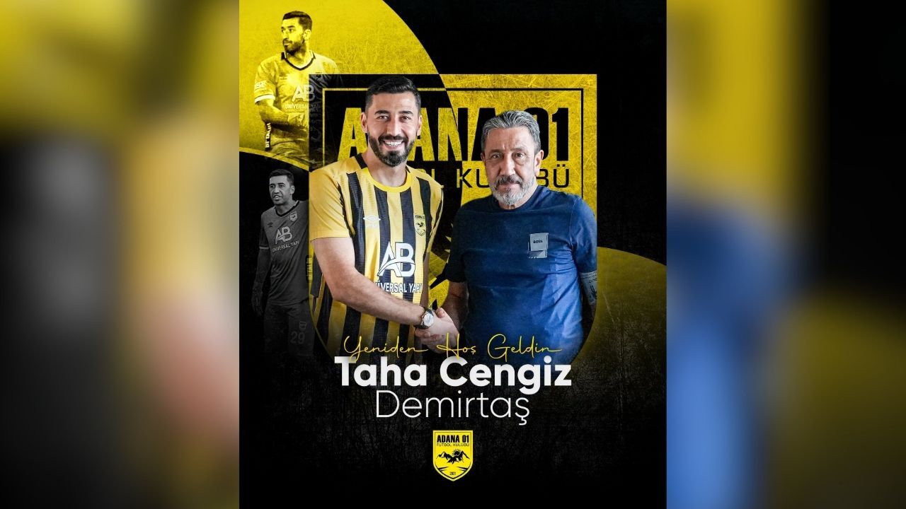 Adana 01 Fk Taha Cengiz Demirtaş Ile Sözleşme Yeniledi (2)