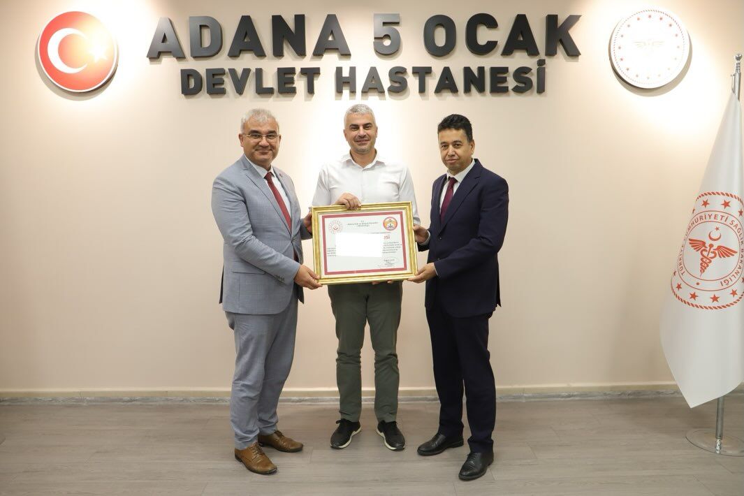 Adana 5 Ocak Devlet Hastanesine Büyük Ödül (1)