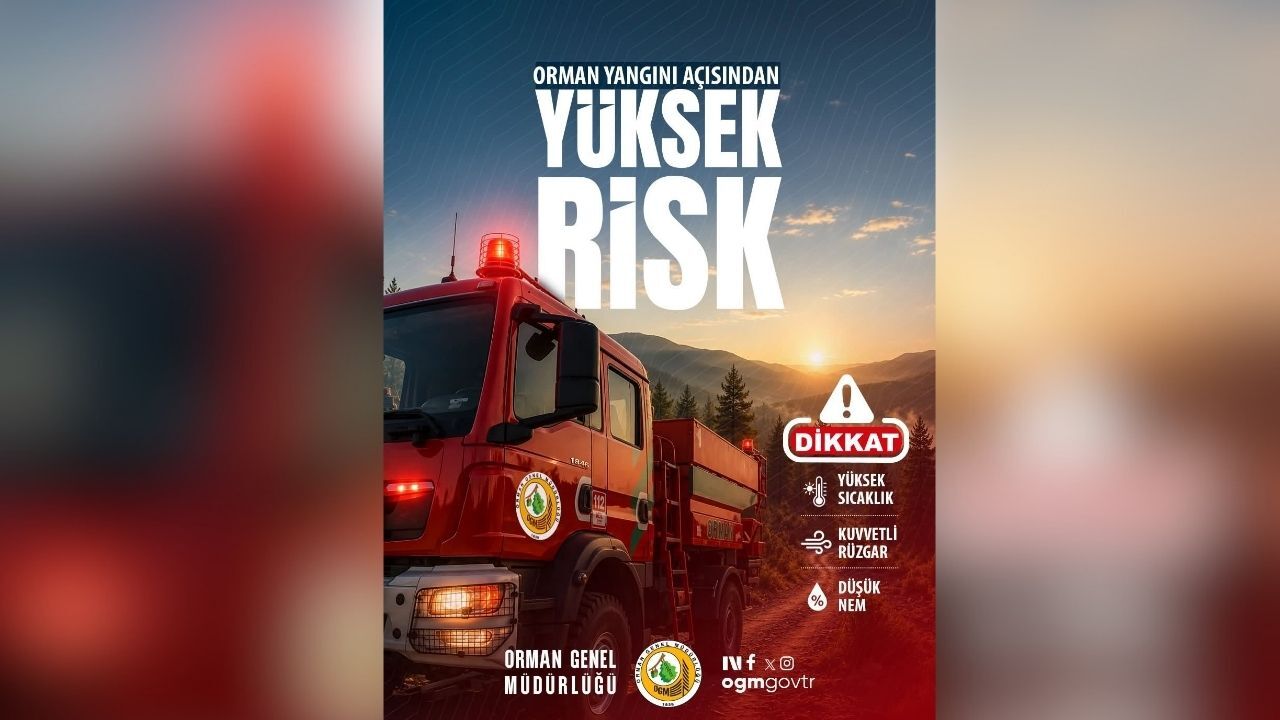 Adana Dahil 10 Ilde Orman Yangını Tehlikesi Arttı