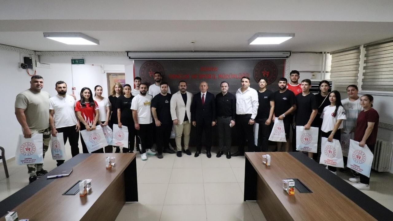Adana Gençlik Ve Spor İl Müdürlüğü’nde Şampiyonlar Buluşması
