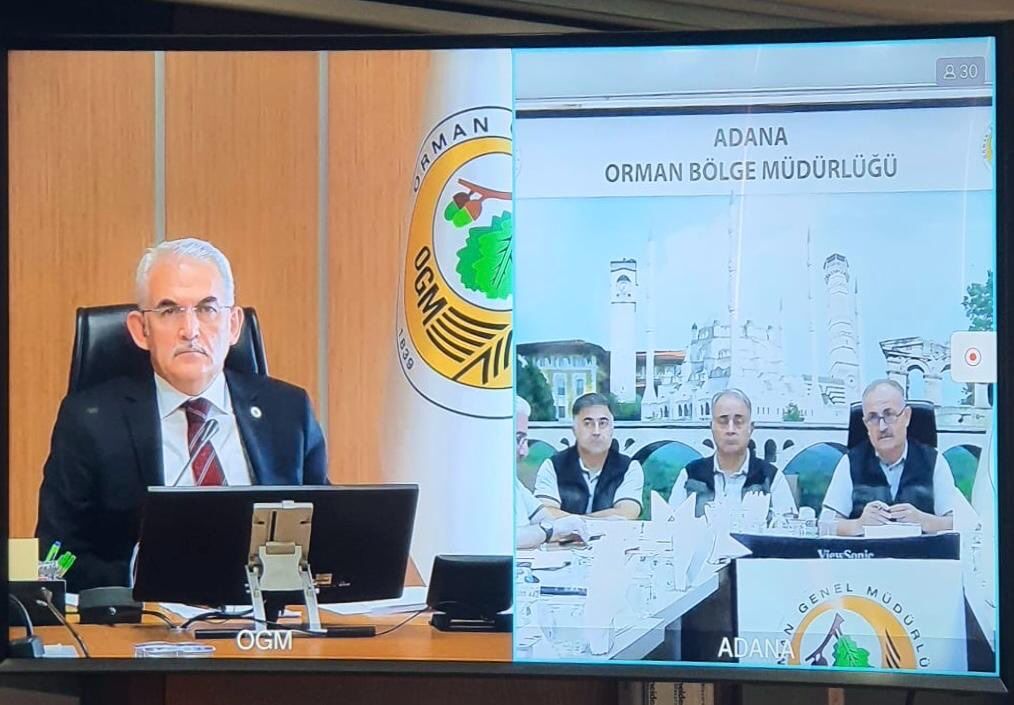 Adana Orman Bölge Müdürlüğü'nde 'Yeşil Vatan' mesaisi