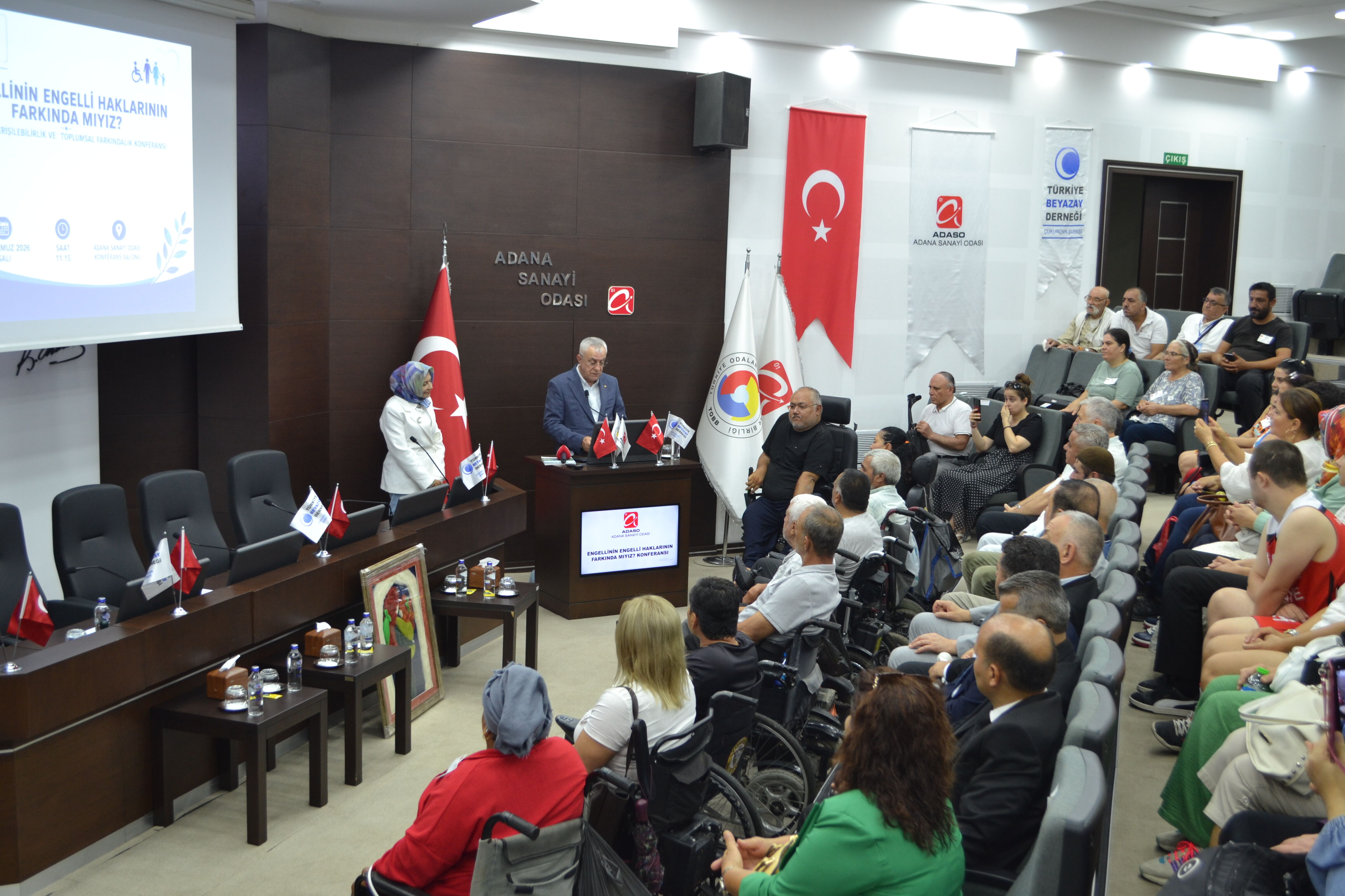 Adana Sanayi Odası'nda Anlamlı Zirve Engelli Hakları Masaya Yatırıldı (5)