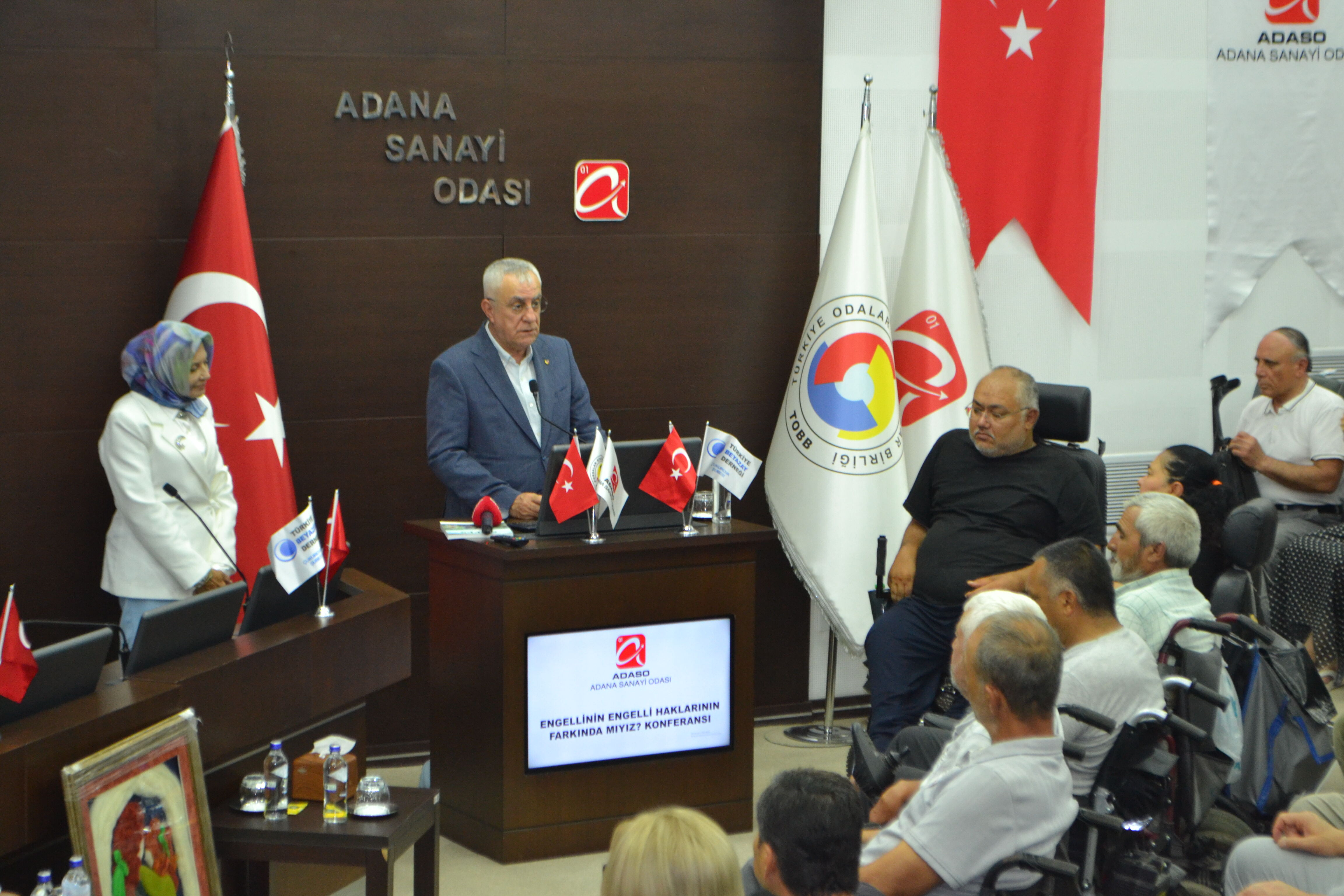 Adana Sanayi Odası'nda Anlamlı Zirve Engelli Hakları Masaya Yatırıldı (6)