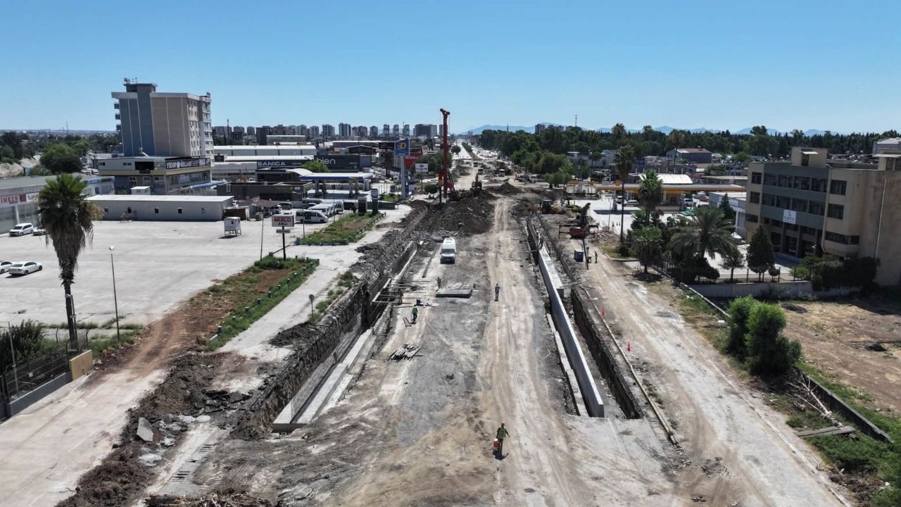 Adana'da Trafiği Rahatlatacak Alt Geçit Projesi Ilerliyor