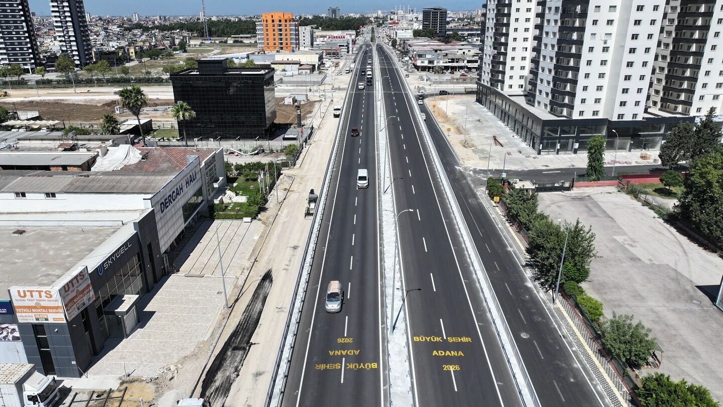Adana'da ulaşımı rahatlatacak dev projede sona doğru