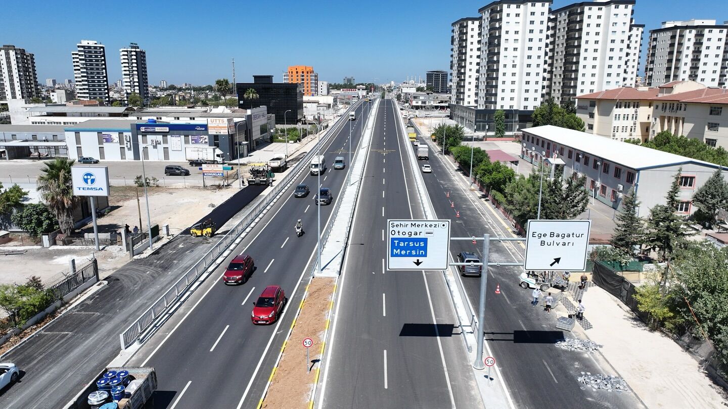 Adana'da Ulaşımı Rahatlatacak Dev Projede Sona Doğru (3)