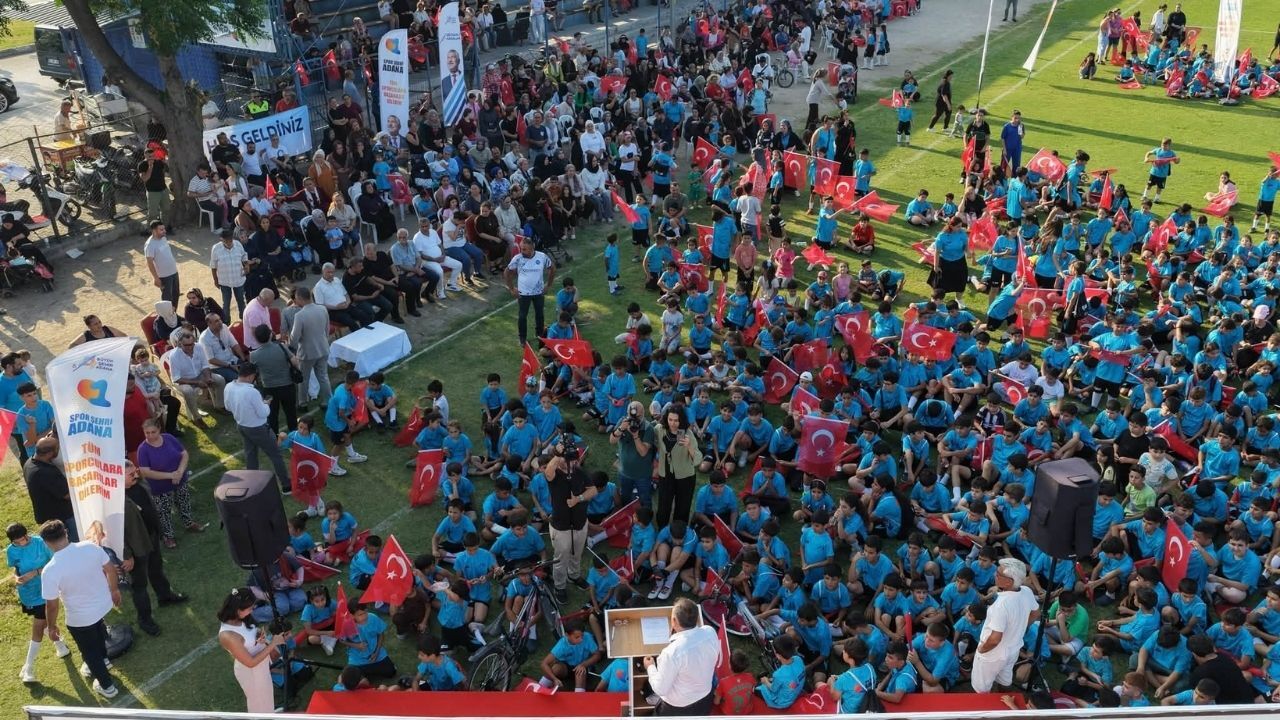 Adana'da Yaz Spor Okulları Coşkuyla Açıldı