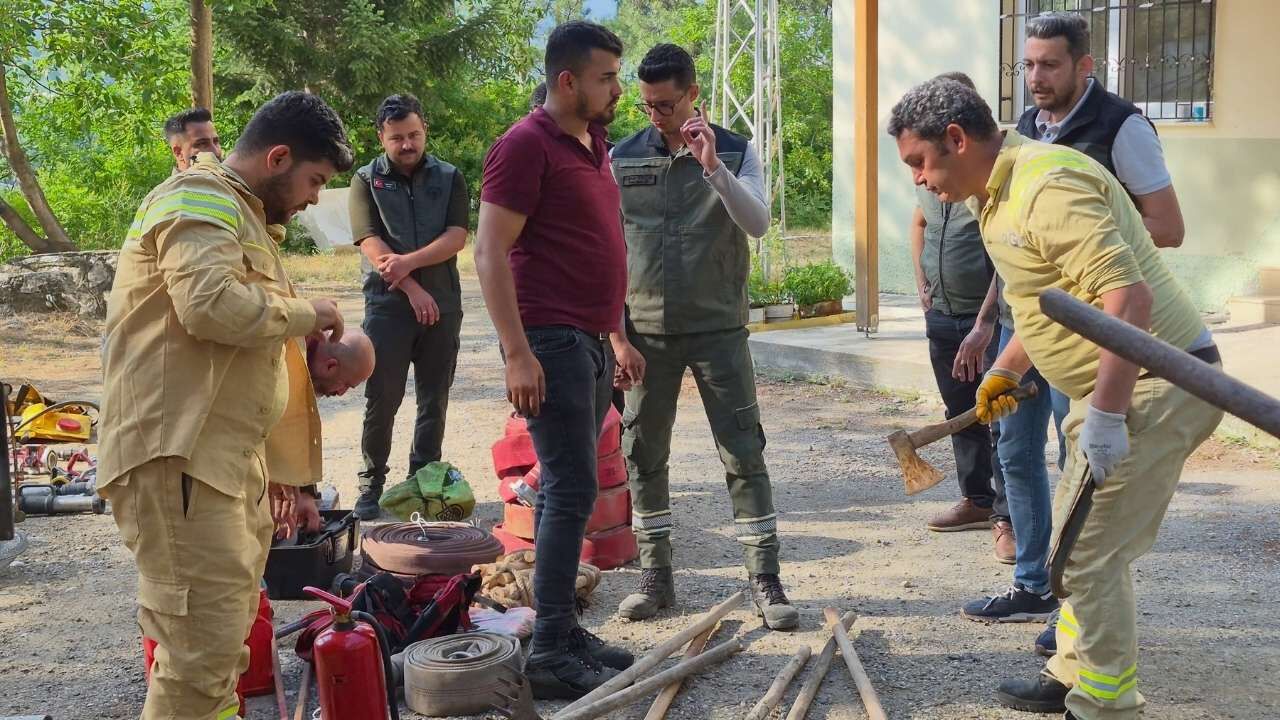Adana'da Yeşil Vatan Için 724 Nöbet! Tüm Ekipler Sahada Denetlend (1)