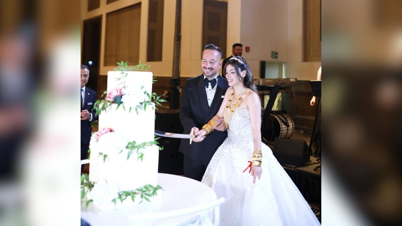 Adana'da Yılın Düğünü Ebru Ve Alper Çifti Dünya Evine Girdi (5)