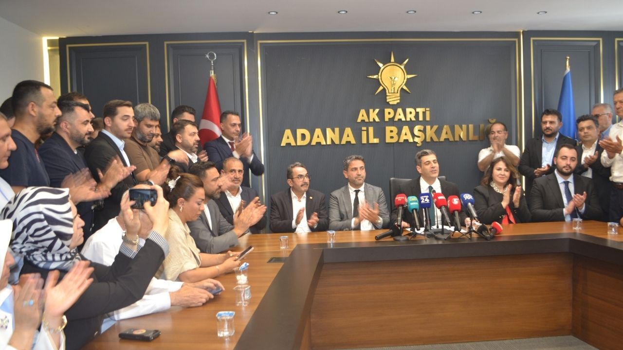 Ak Parti Adana'da Yeni Dönem Mustafa Özkan Yol Haritasını Açıkladı (2)