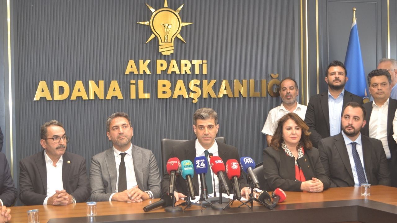 Ak Parti Adana'da Yeni Dönem Mustafa Özkan Yol Haritasını Açıkladı