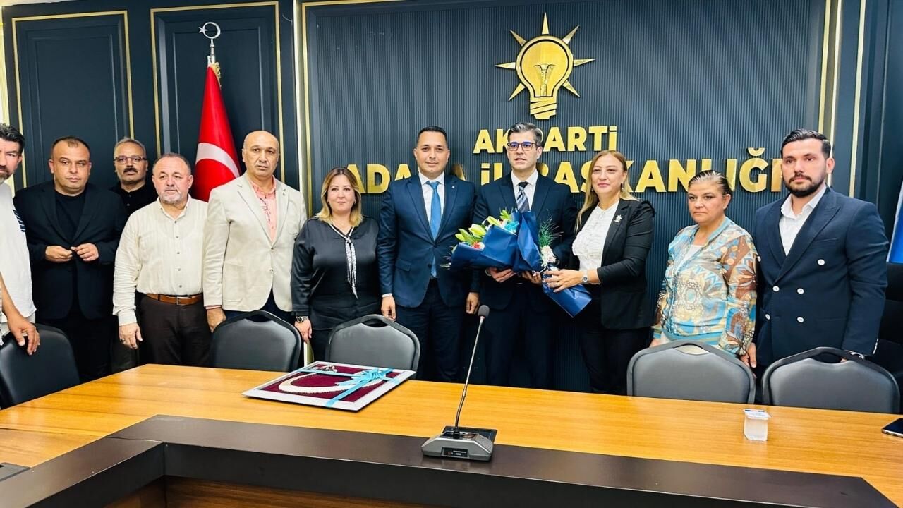 Ak Parti Sarıçam Teşkilatı'ndan Mustafa Özkan'a Ziyaret