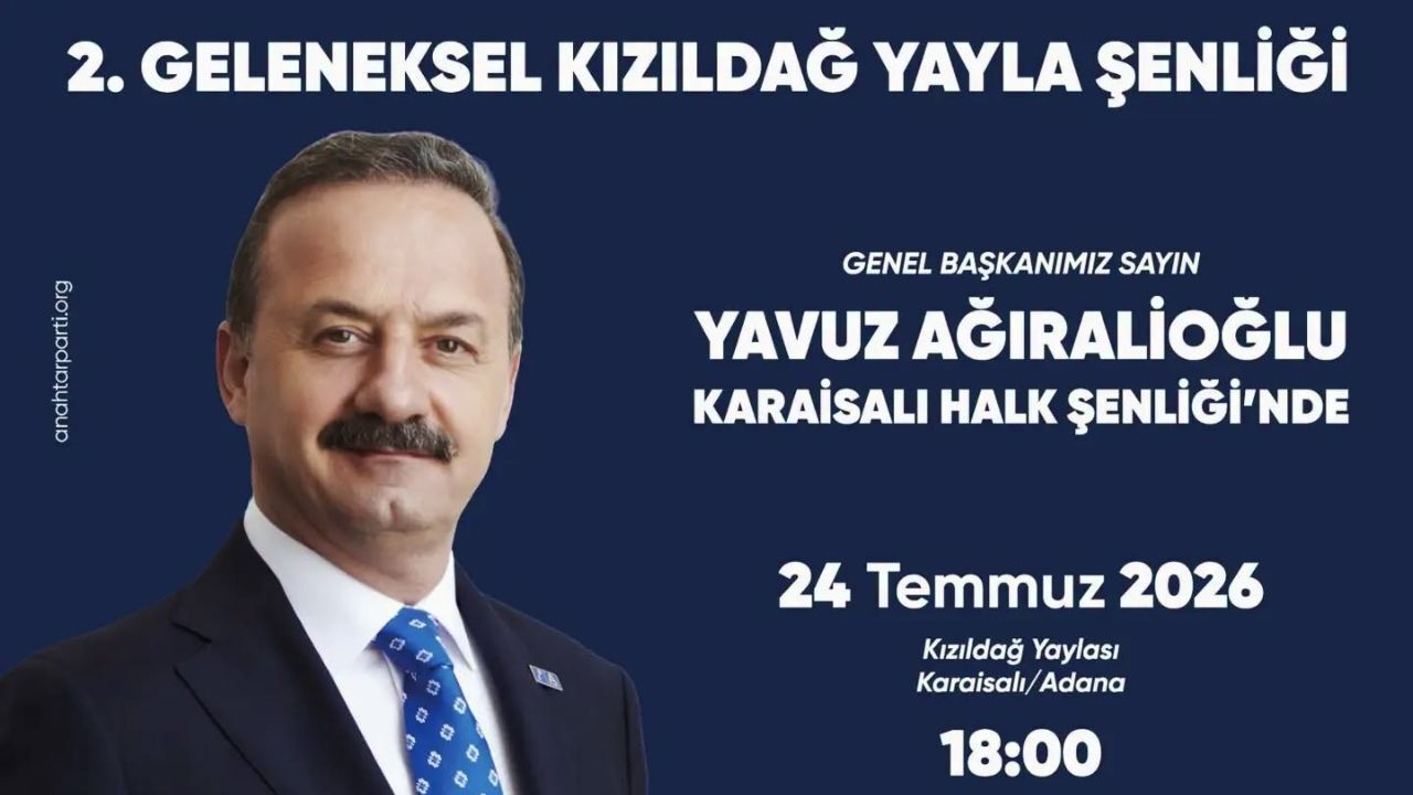 Anahtar Parti Genel Başkanı Ağıralioğlu Karaisalı'da Vatandaşlarla Buluşacak (1)