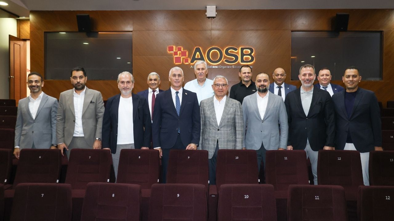 Aosb, Kktc Heyetini Ağırladı! Sanayi Iş Birliği Masaya Yatırıldı