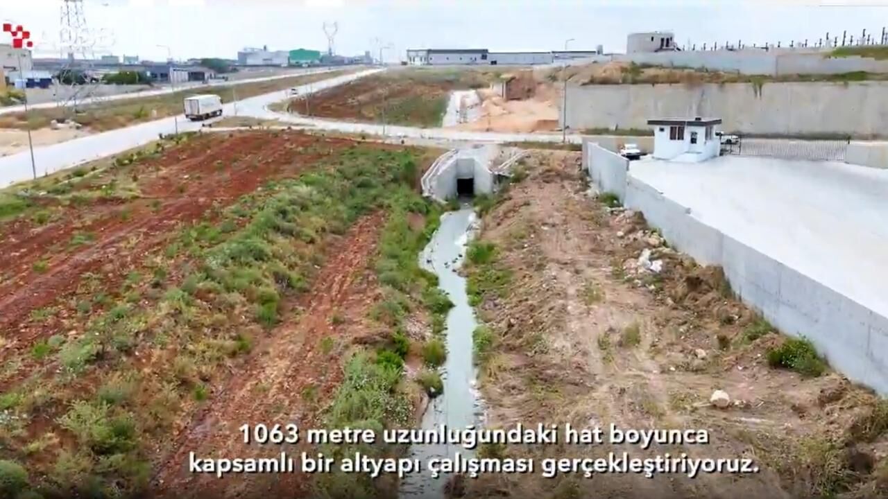 Aosb'den Dev Altyapı Hamlesi! 1 Kilometreyi Aşan Dere Islahı Sürüyor (1)