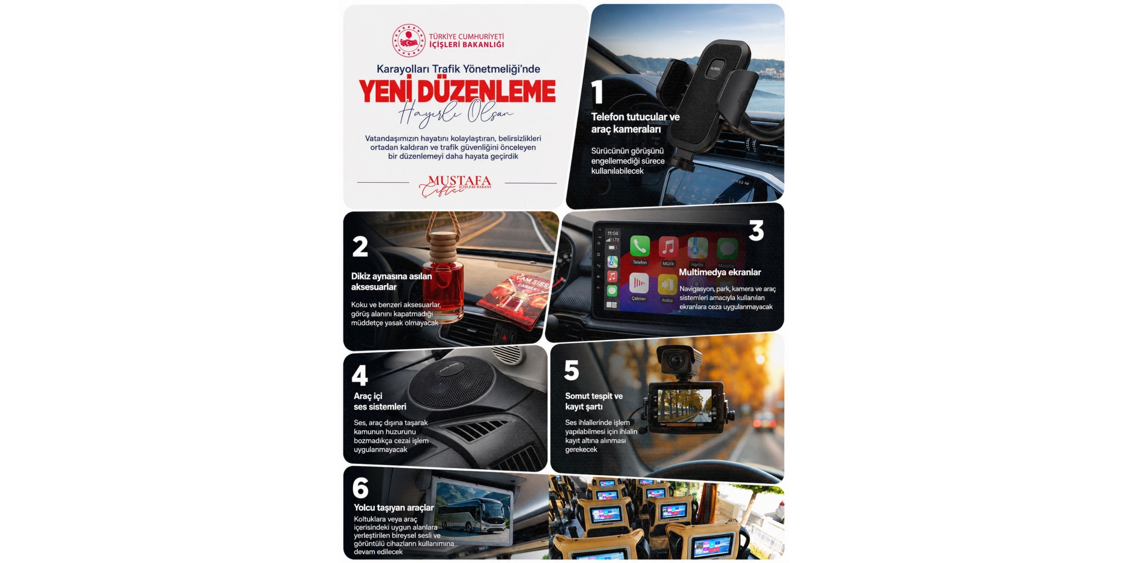 Araç Içi Aksesuar Ve Multimedya Kullanımında Yeni Dönem Kurallar Netleşti!-1