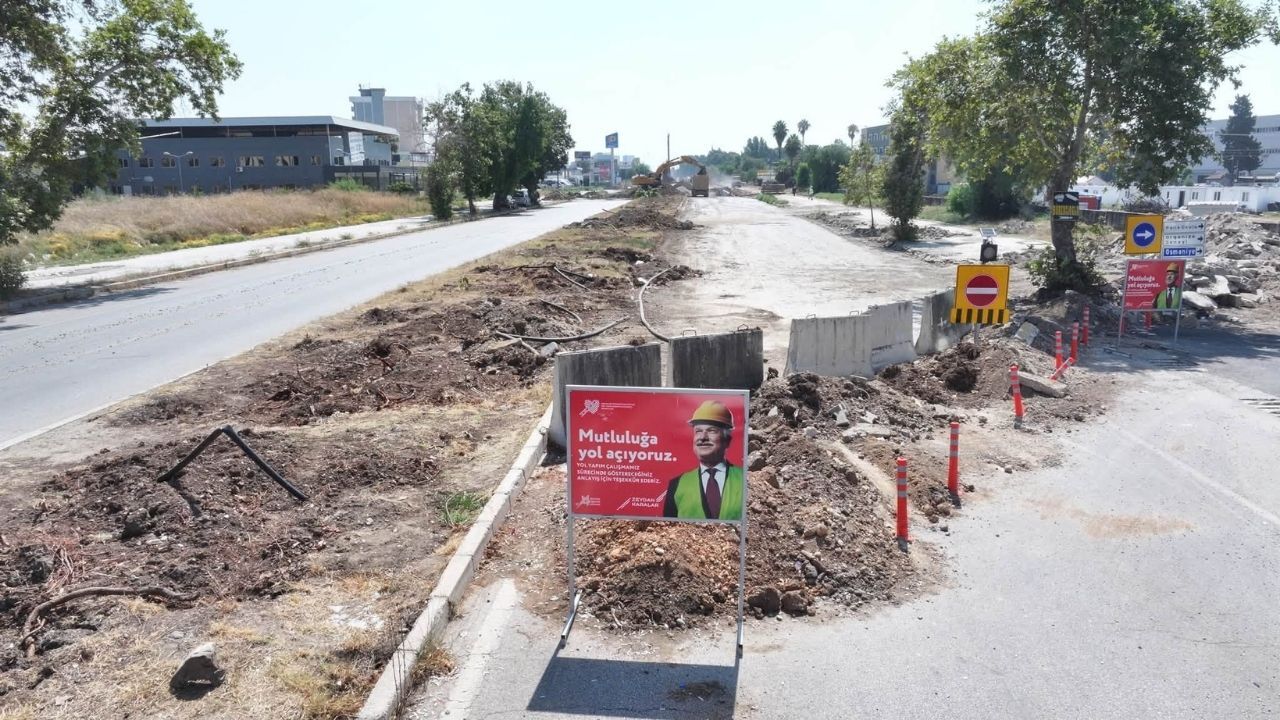 Asri Mezarlık Önü Alt Geçidinde Çalışmalar Sürüyor (1)