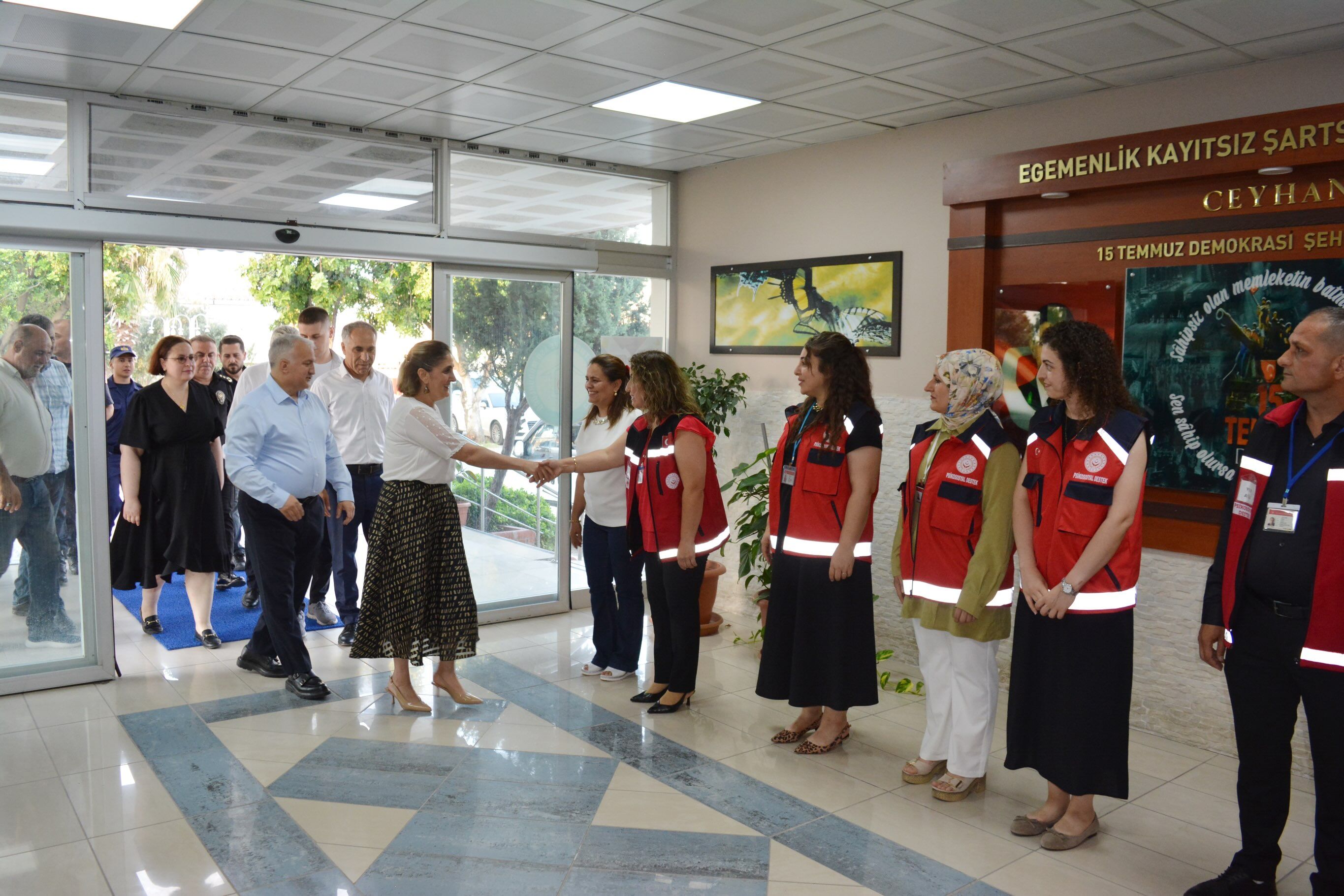 Ceyhan'da Anlamlı Buluşma Şehit Aileleri Ve Gaziler Onuruna Yemek Programı (1)