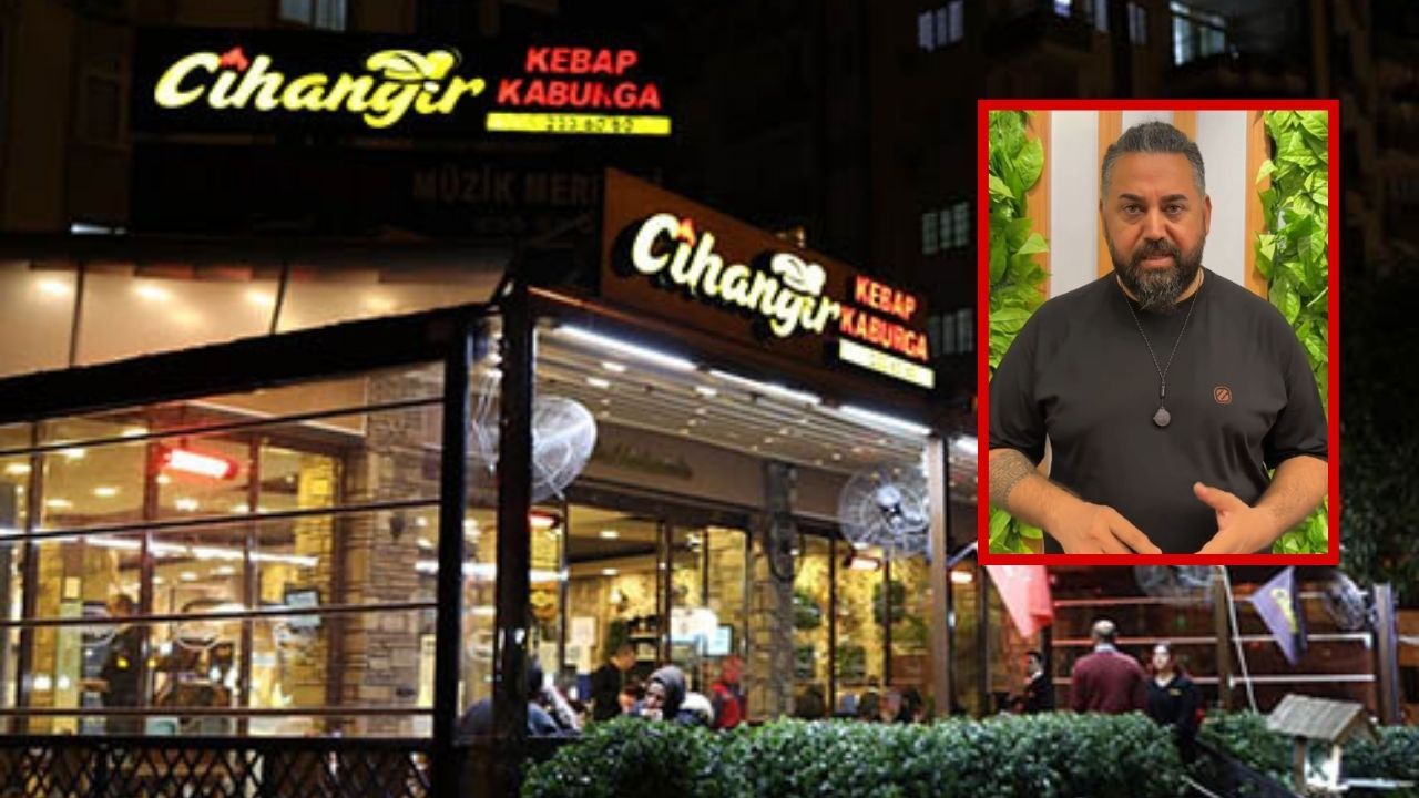 Cihangir Kebap'tan olayla ilgili açıklama: "İşletmemizle ilgisi yok"