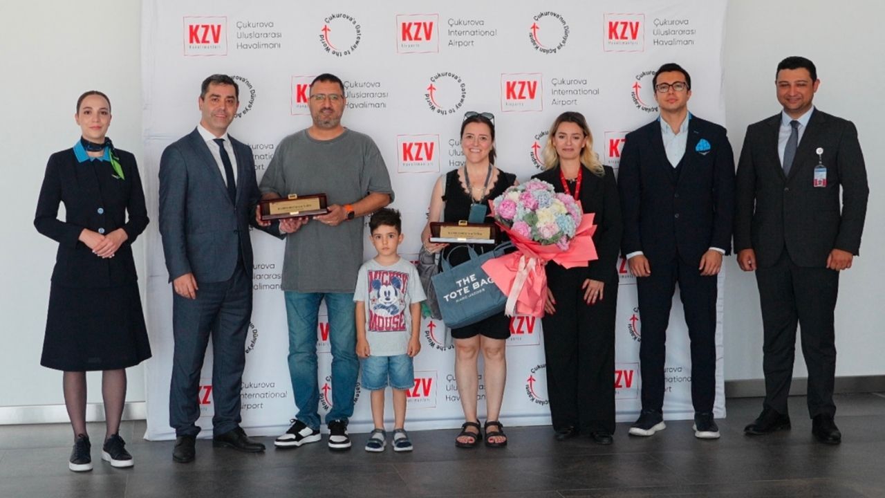 Çukurova Uluslararası Havalimanı 10 Milyon Yolcuya Ulaştı (1)