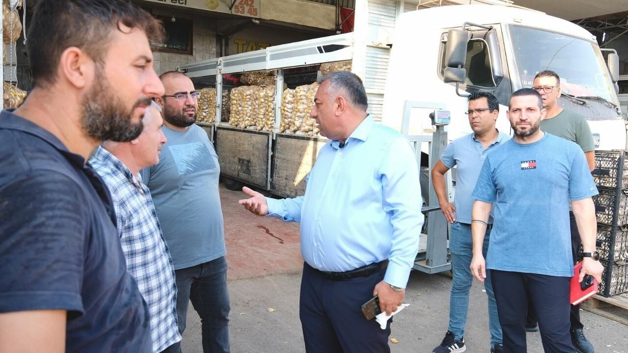 Güngör Geçer Hal Esnafıyla Buluştu, Talepleri Dinledi (1)