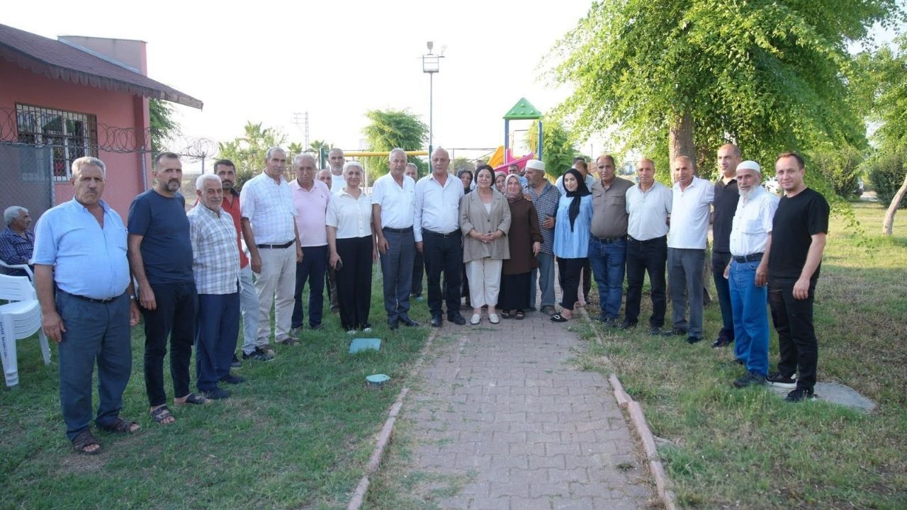 Hasibe Akkan Mahalle Muhtarları Ve Vatandaşlarla Buluştu