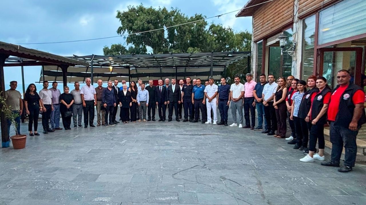 Karataş'ta Kaymakam Necati Aktan Için Veda Programı Düzenlendi (1)