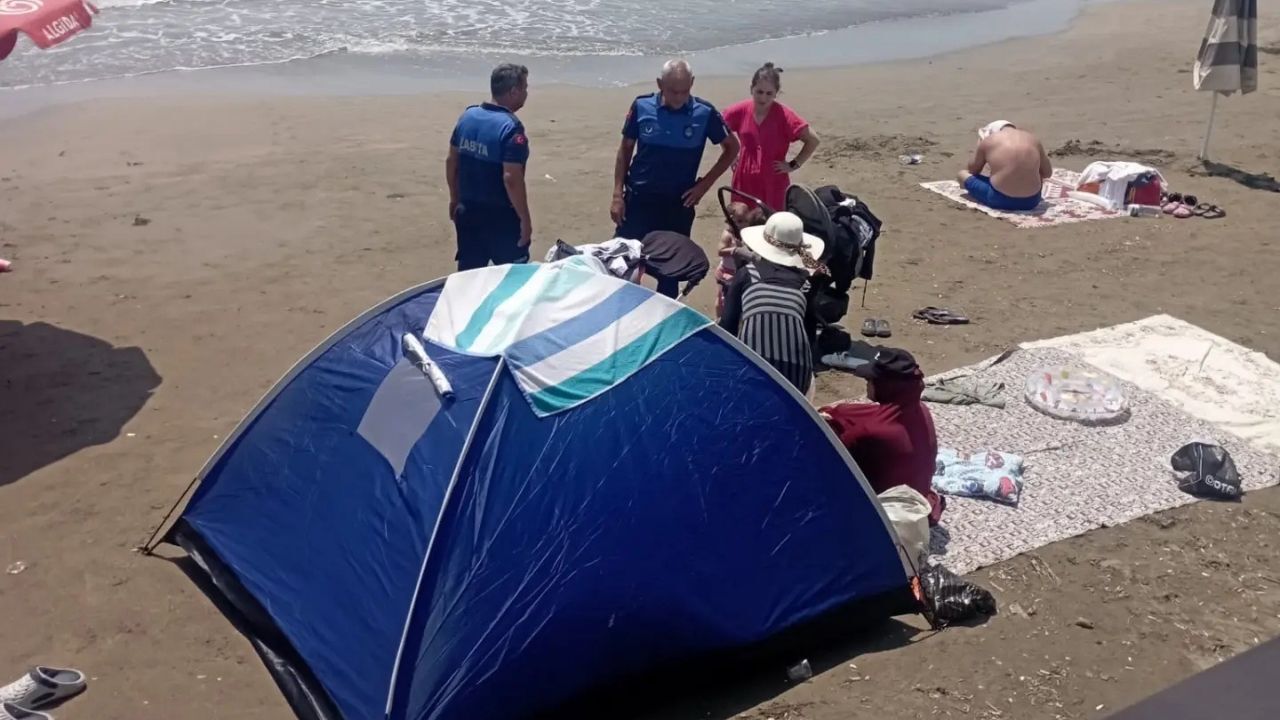 Karataş'ta Sahilleri Kirletenler Yakın Takipte! Zabıta Ekipleri Sahaya Indi