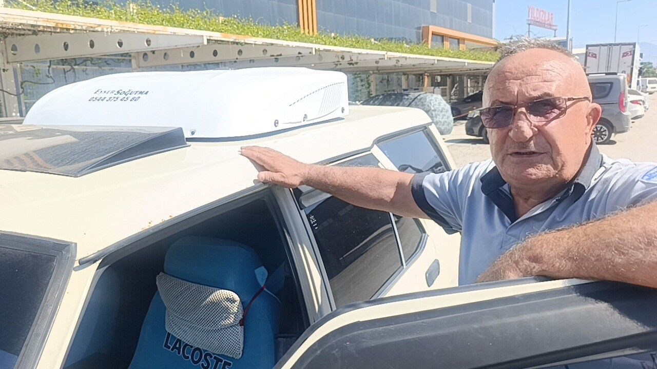 Kavurucu Sıcağa Ilginç Çözüm! 1988 Model Kartal'a Otobüs Kliması Taktırdı (2)