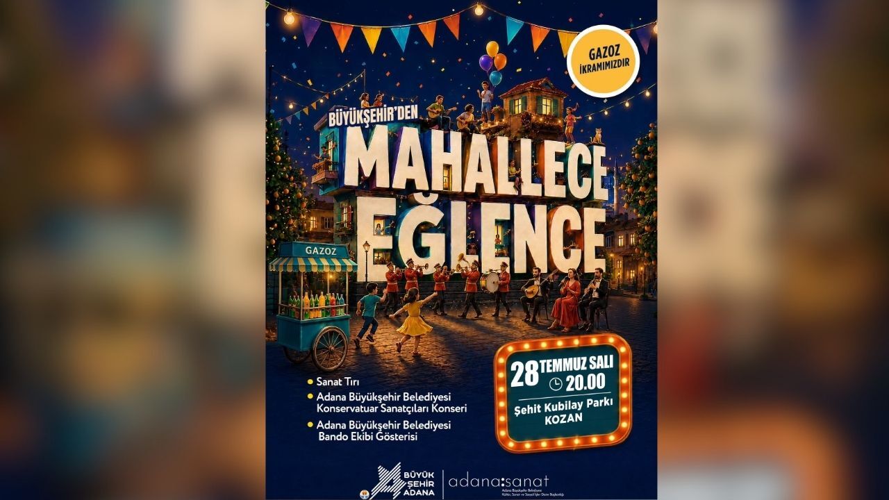 Mahallece Eğlence Bu Kez Kozan'da