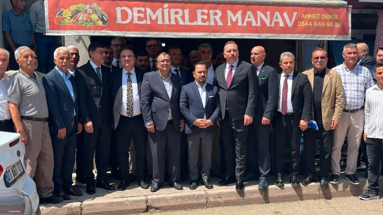 Mhp Aladağ İlçe Kongresi'nde Bayram Kabak Güven Tazeledi (1)