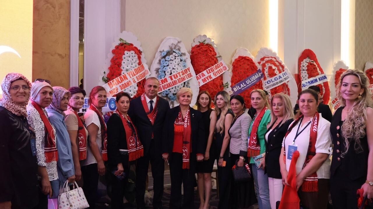 Mhp Çukurova İlçe Kongresi Yüksek Katılımla Gerçekleştirildi (1)