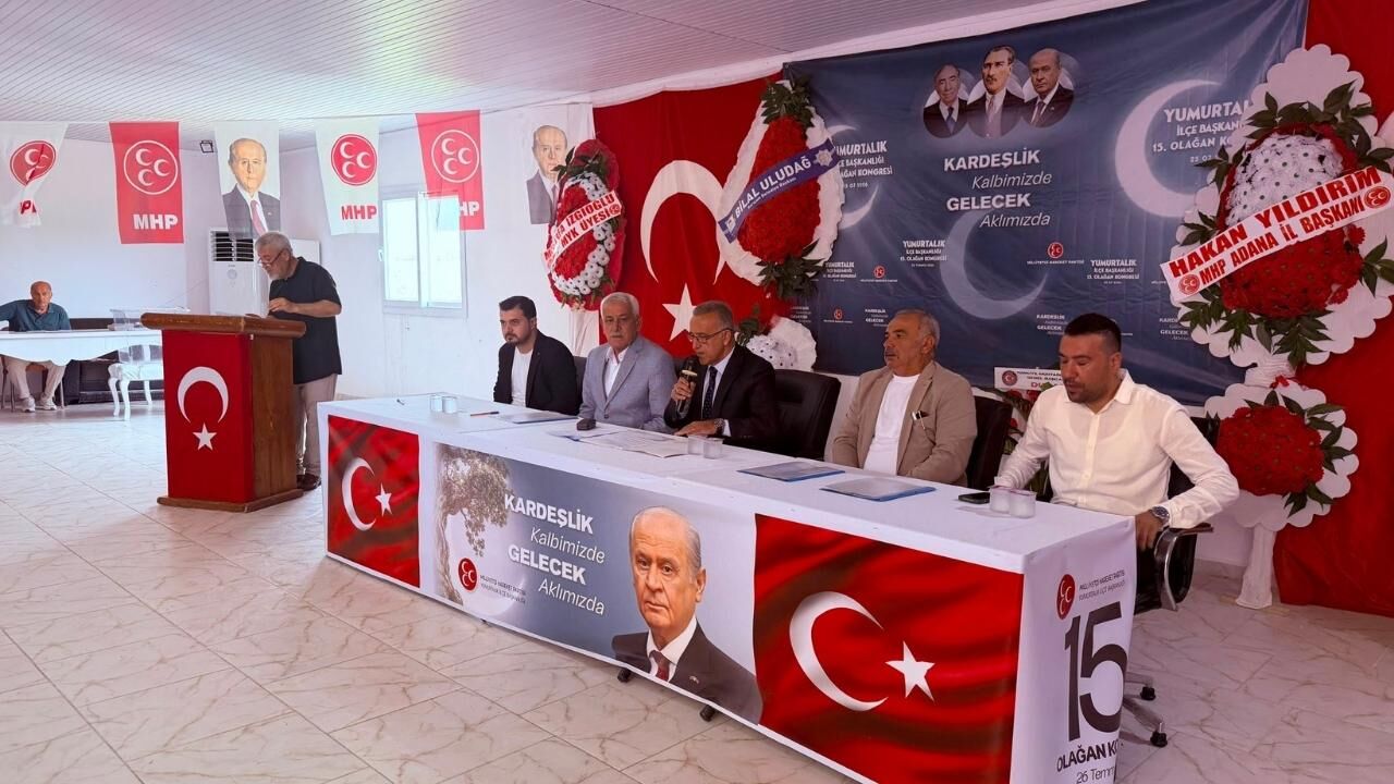 Mhp Yumurtalık'ta 15. Olağan İlçe Kongresi Coşkuyla Gerçekleştirildi (1)