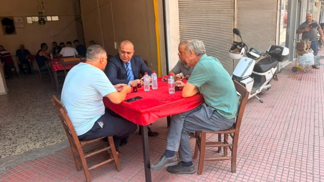 Mhp'li Hakan Yıldırım Fatih Ve Pınar Mahallesi Esnafıyla Buluştu