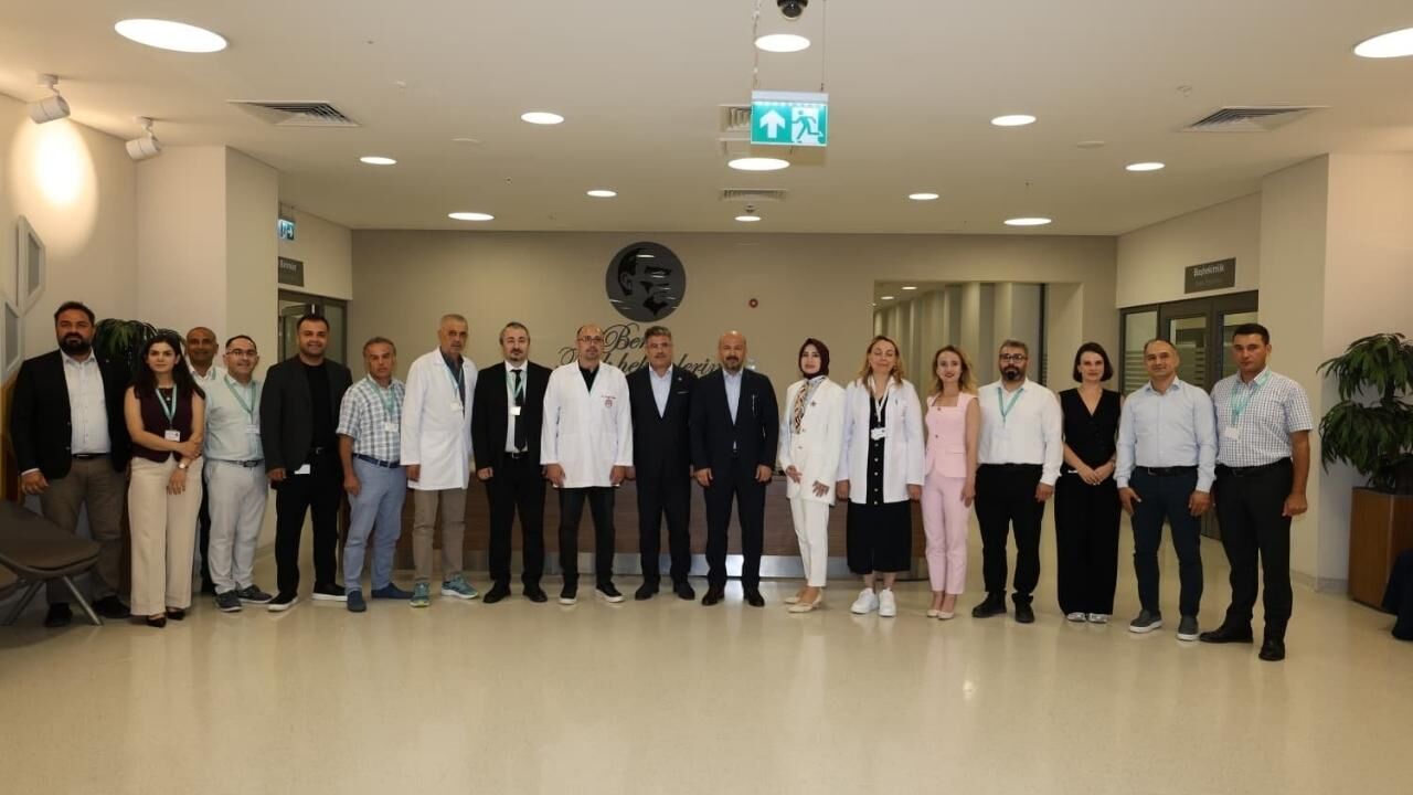 Milletvekili Faruk Aytek Ve İl Sağlık Müdürü Halil Nacar'dan Adana Şehir Hastanesi'ne Ziyaret (2)